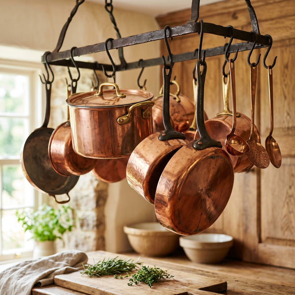 Heirloom Copper Cookware Set