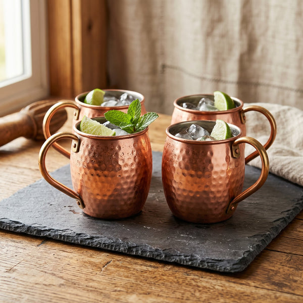 Copper Moscow Mule Mug Set